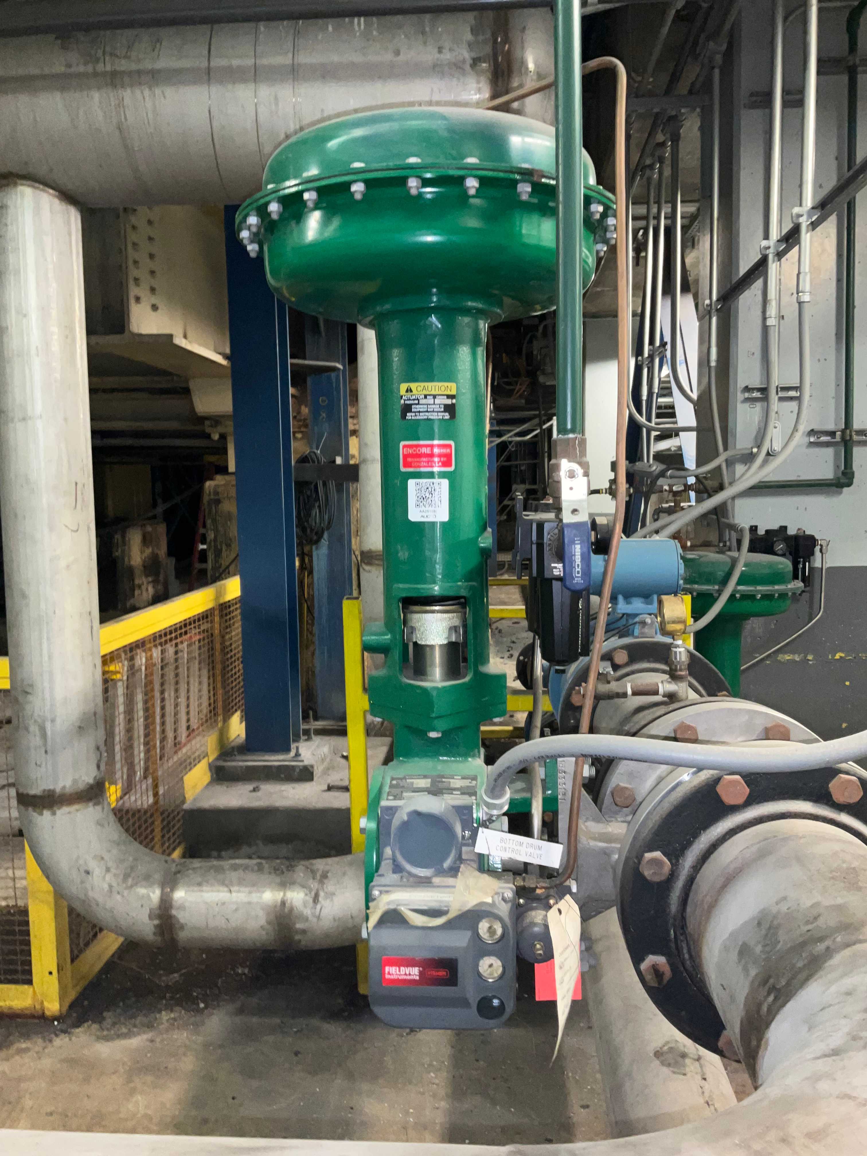 QTY 3 - FISHER V150 CONTROL VALVES - CONTROL VALVE