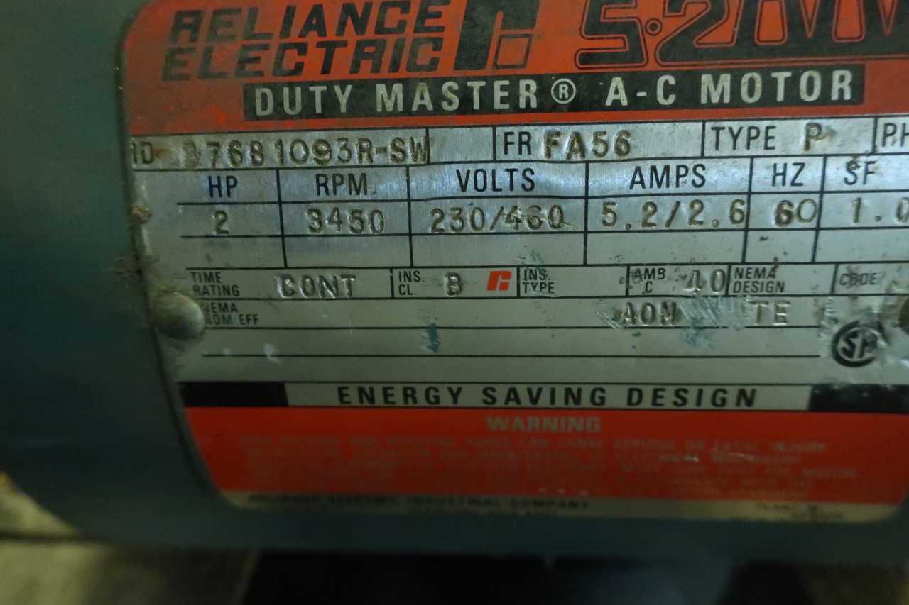 LOT OF ASSORTED MOTORS 1/2HP-2HP RELIANCE BALDOR - ELECTRIC MOTORS