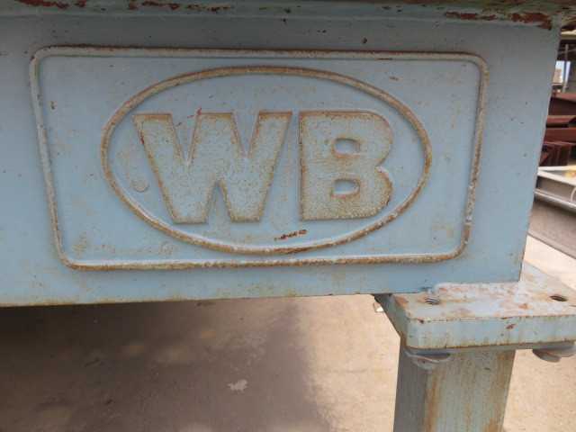 84" X 144" Steel table - MISCELLANEOUS