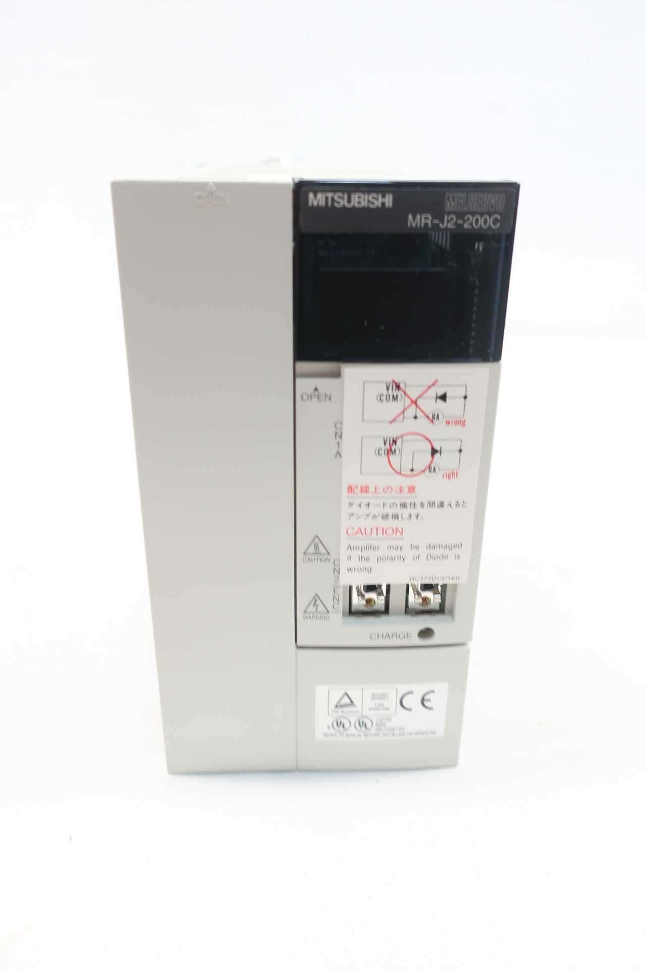 MITSUBISHI MR-J2-200C SERVO AMPLIFIER 170V-AC 3PH 2KW 200-230V-AC - SERVO