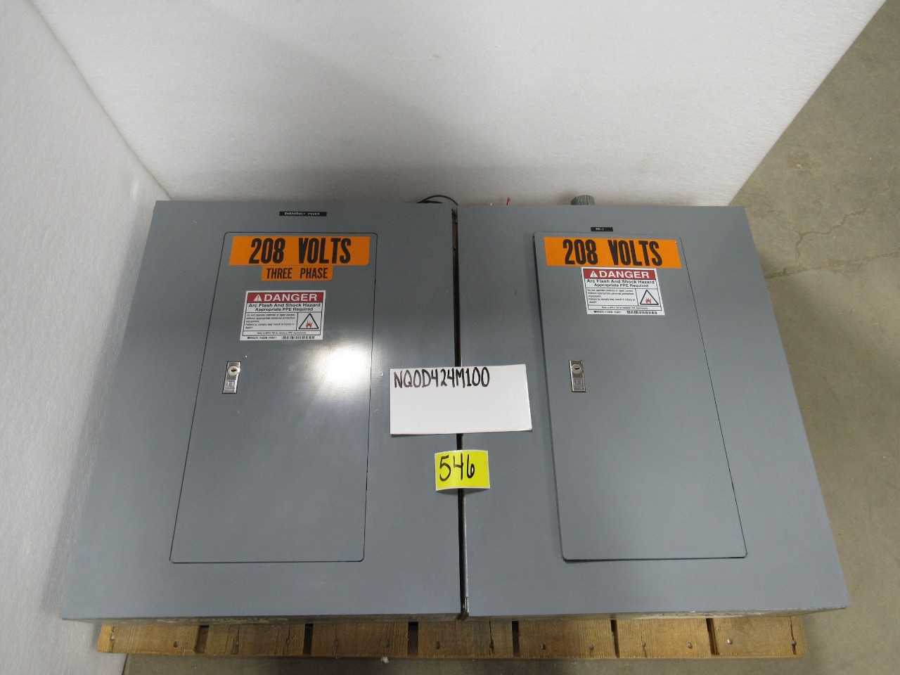 Square D Panelboard - ELECTRICAL COMPONENTS