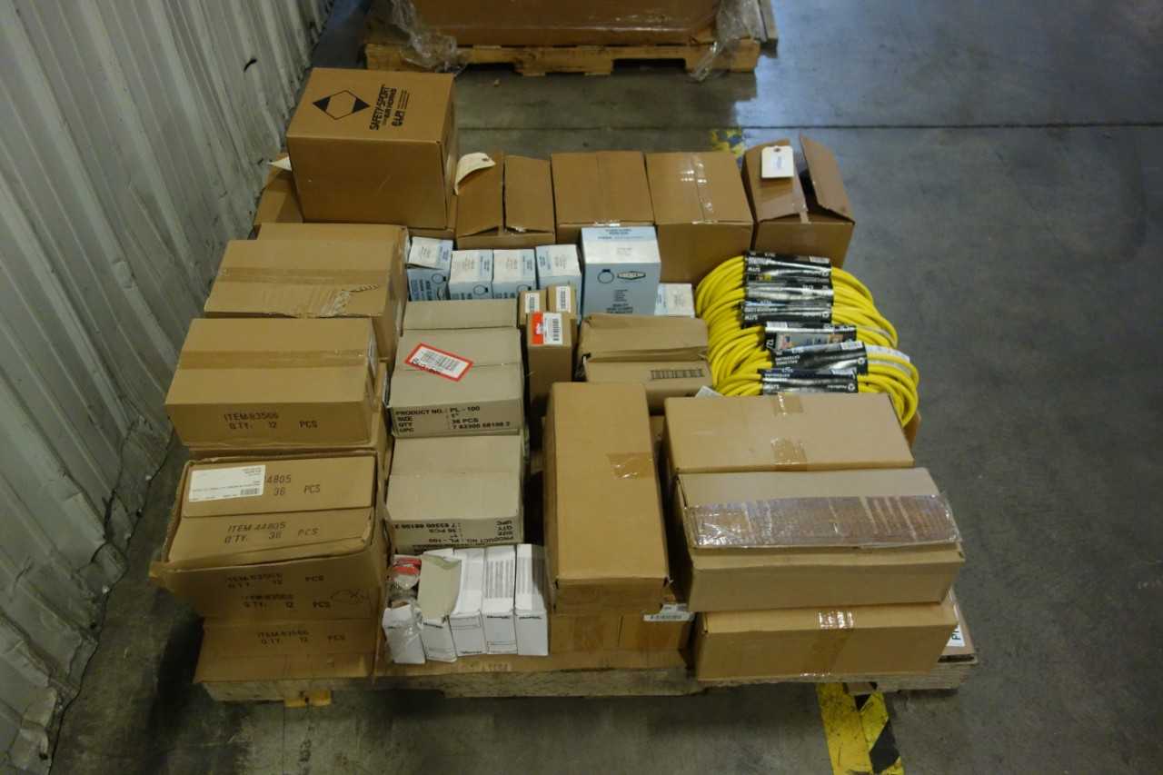 PALLET OF NEW IN BOX HAND TOOLS, SHOP SUPPLIES - HAND TOOLS