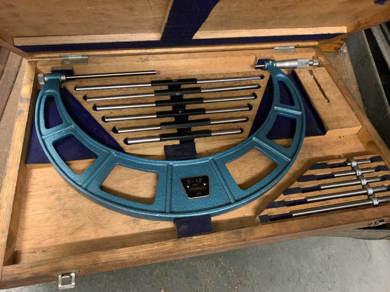 6-12" Outside Micrometer Set - PROCESS EQUIPMENT