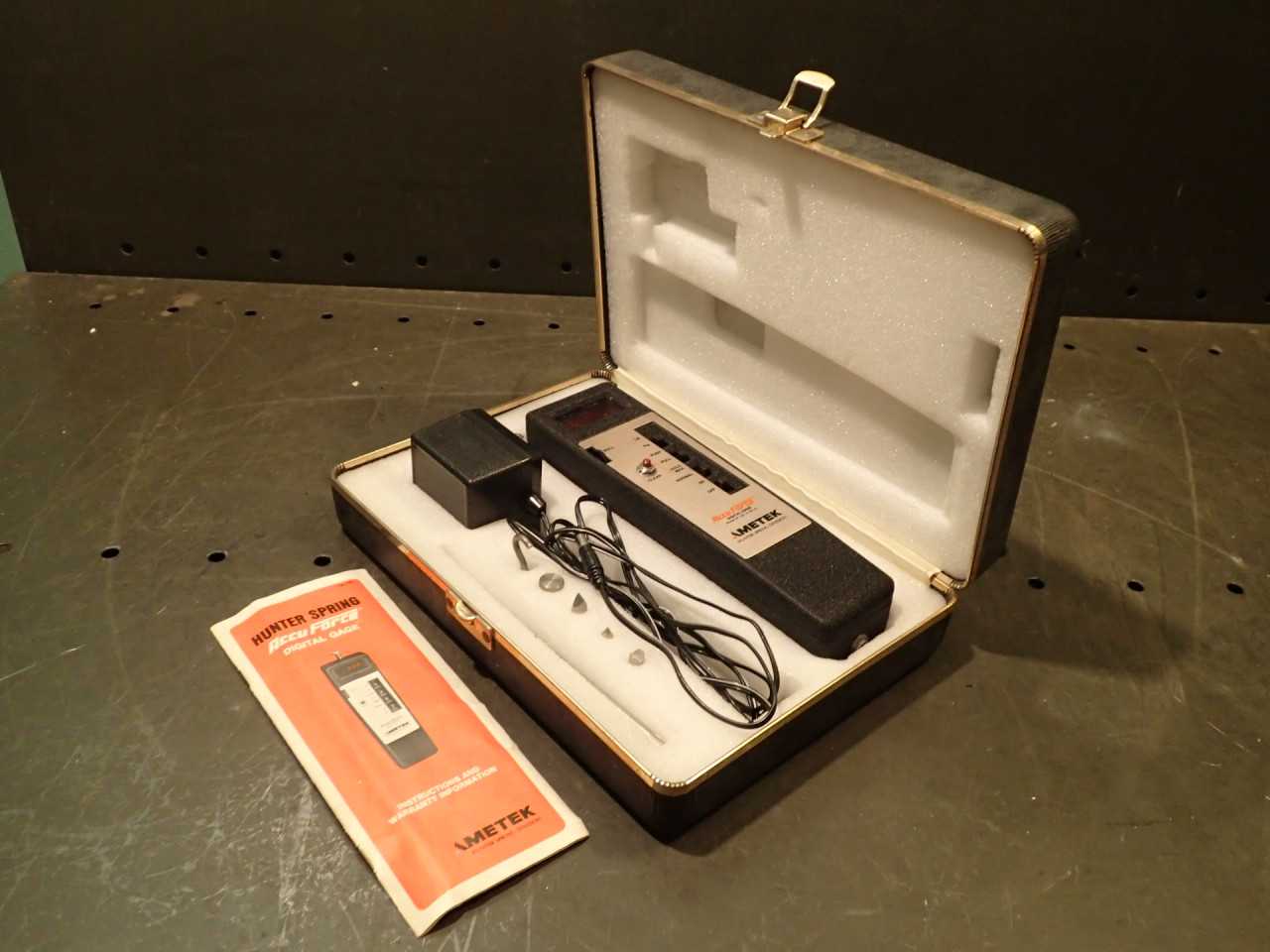 Ametek AccuForce Digital Force Gage Gauge, AF-100, 0-100 lbs for Parts or Repair - ELECTRIC POWER TOOLS