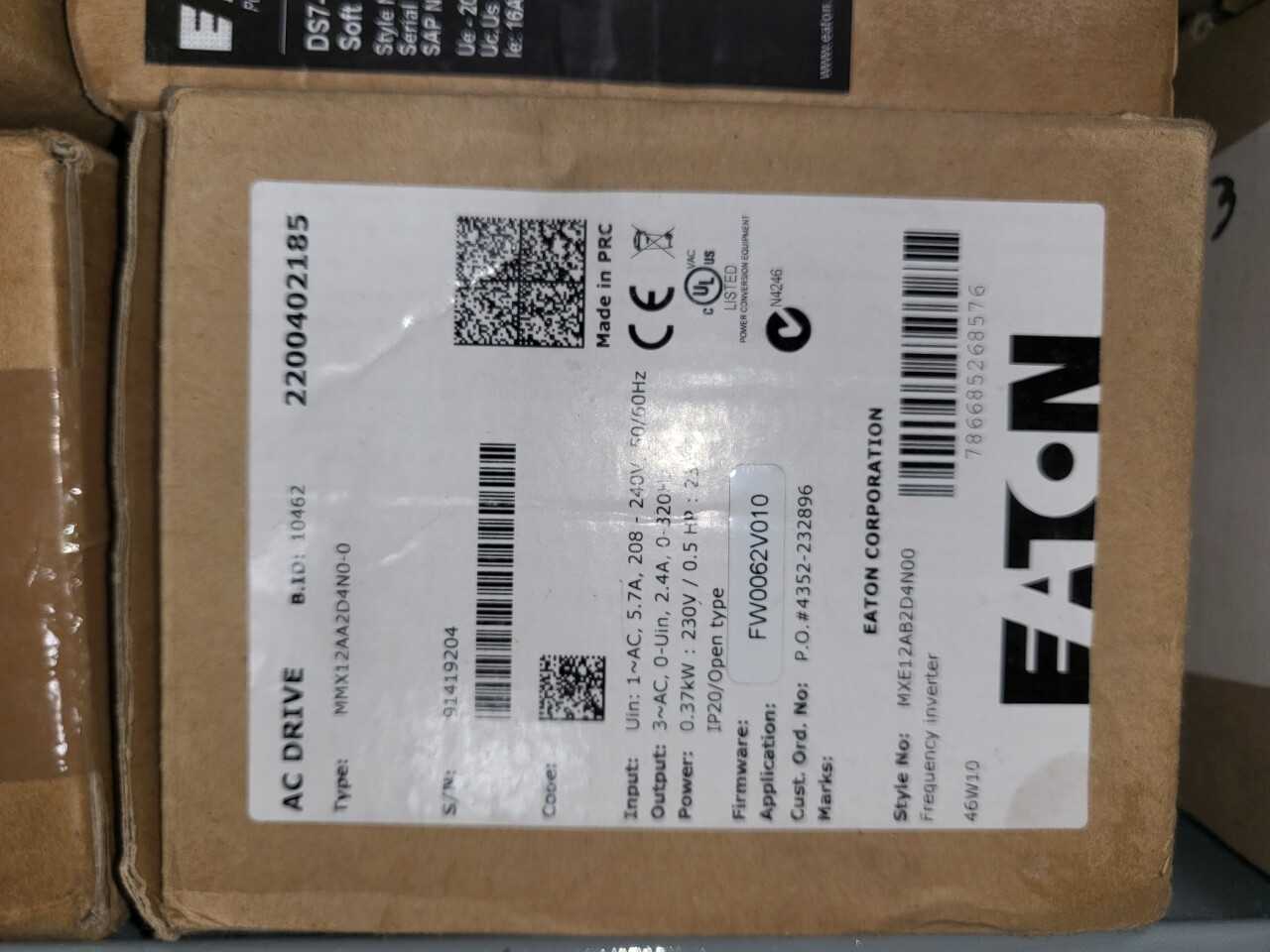 Eaton misc. items - ELECTRIC POWER TOOLS