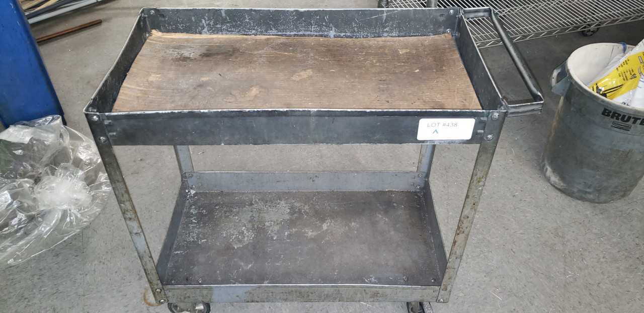 Light Duty Steel Rolling cart 18" x 30" - ROLLING CARTS Light Duty Steel Rolling cart 18" x 30" - ROLLING CARTS