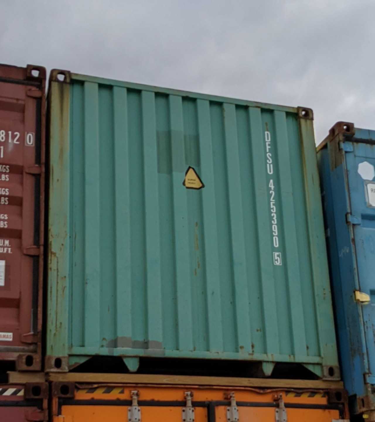 DONG FANG 40FT STANDARD CUBE SHIPPING CONTAINER - INDUSTRIAL PARTS