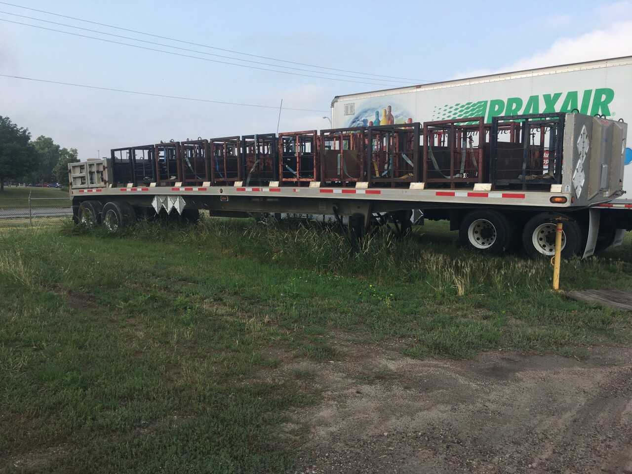 2016 Rhodes 42' Flatbed Trailer - TRAILERS