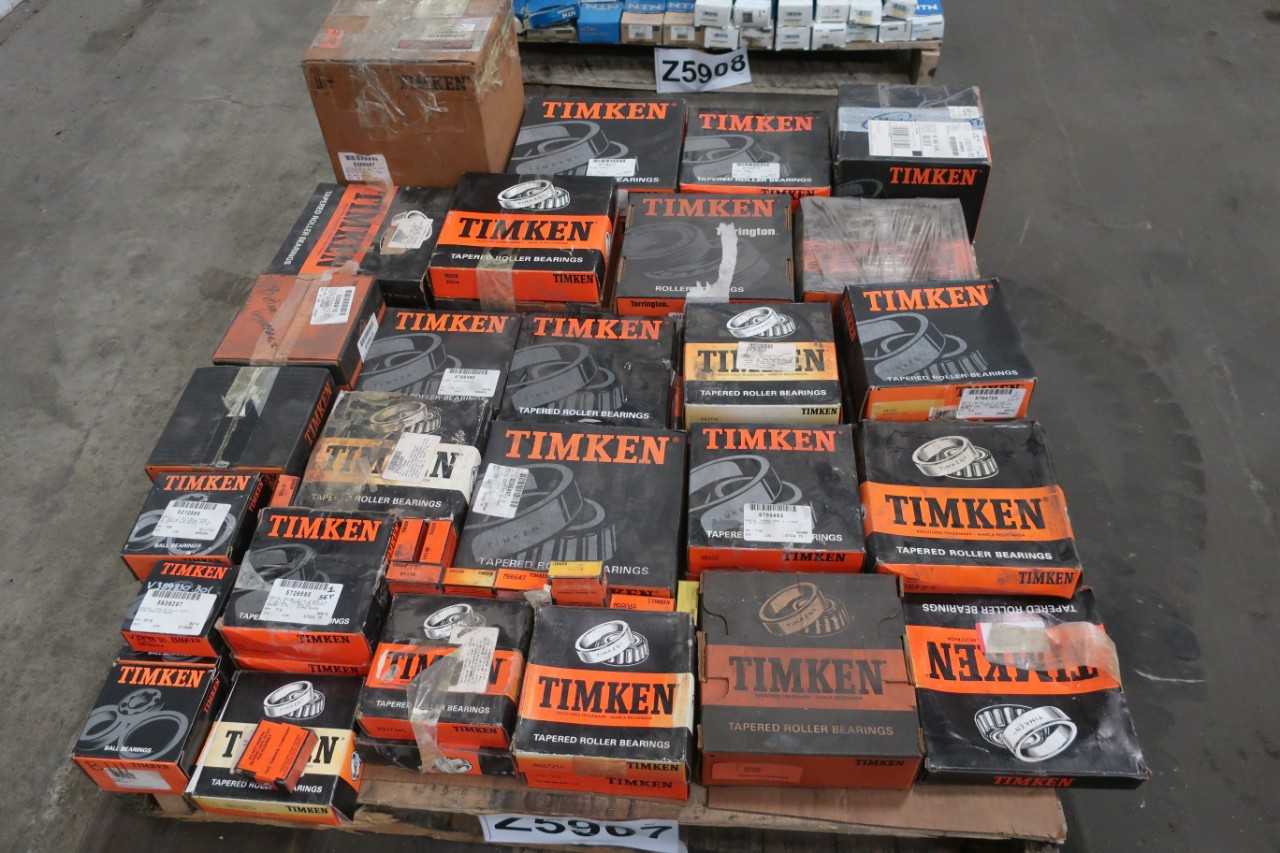 1 PALLET OF ASSORTED TIMKEN BEARINGS - BEARINGS