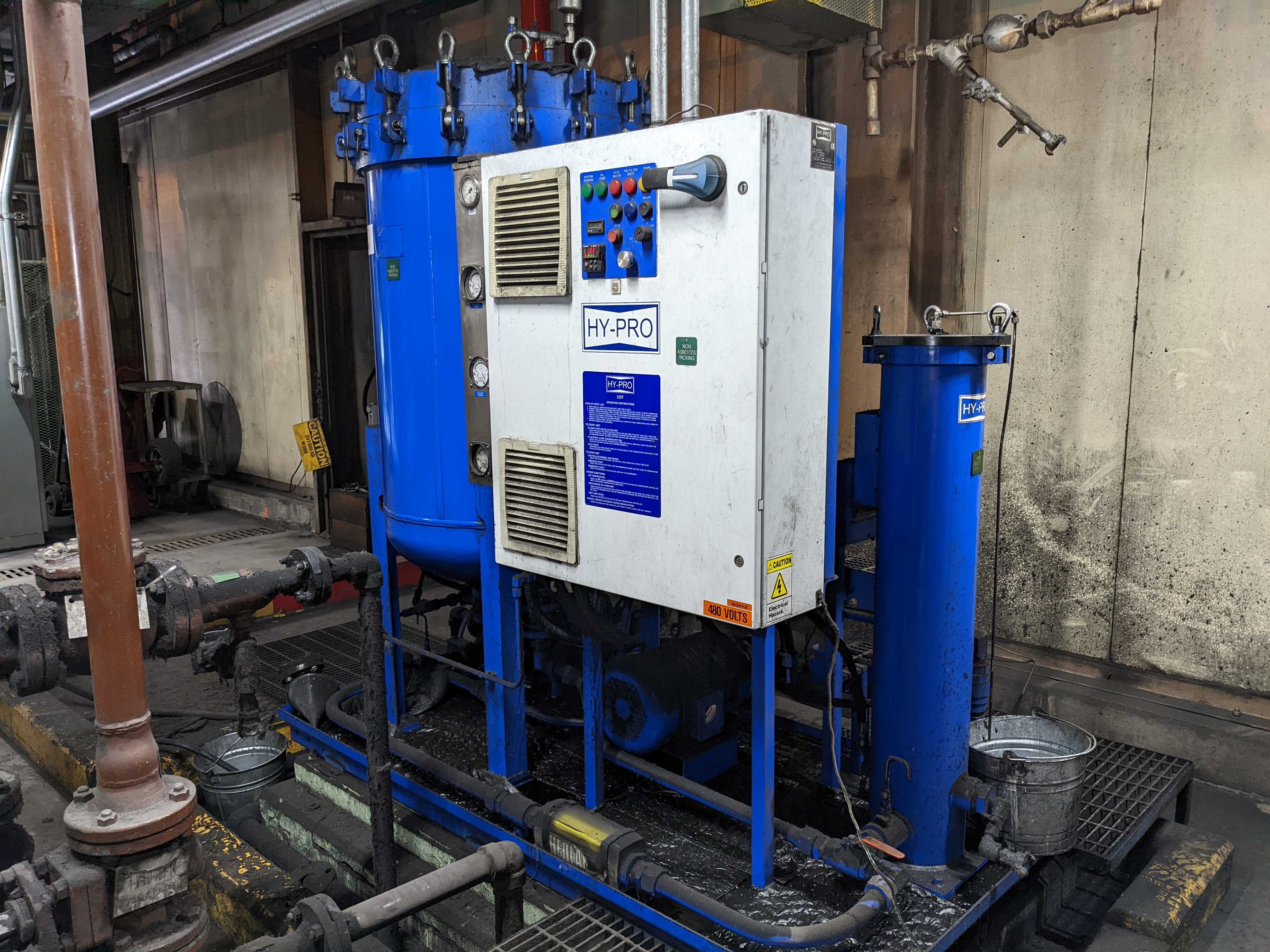 OIL CONDITIONING SKID - PUMPS