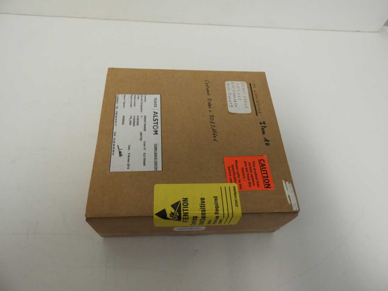 Lot of (3) Alstom UMT 162 CS-C3 Measurement Treatment Card (2) NIB, (1) Open Box - INDUSTRIAL PARTS