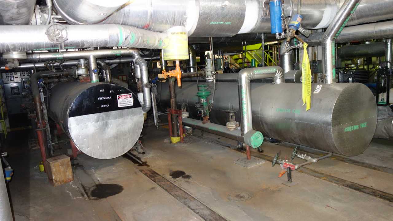 LOT OF 2 YUBA FEEDWATER HEAT EXCHANGERS