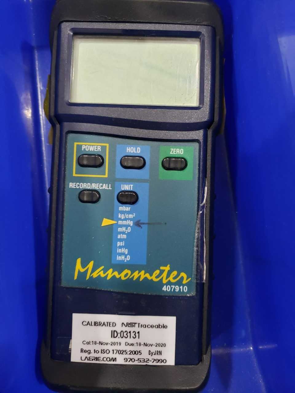 Manometer - ELECTRICAL COMPONENTS