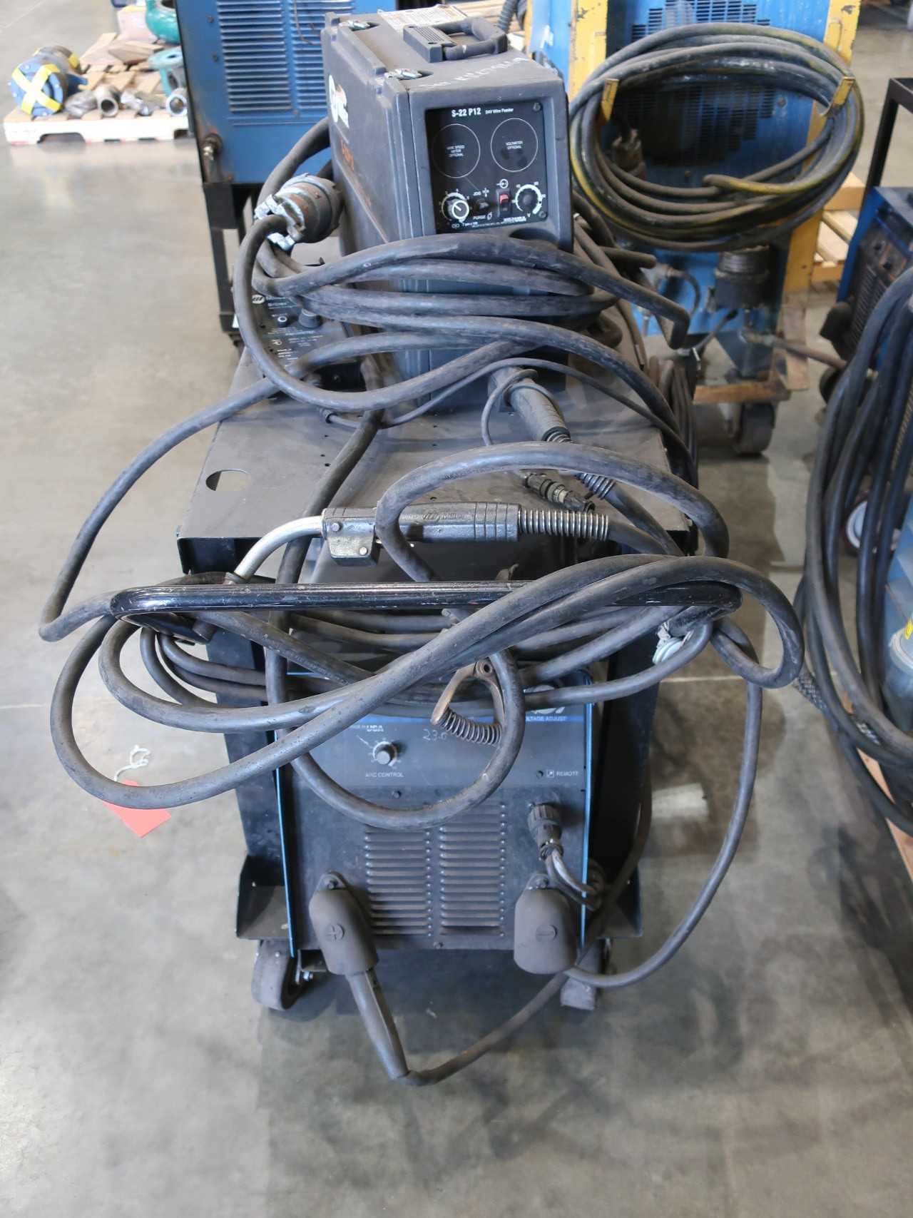 DC arc welder 230/460V-AC 3ph, S-22 P12 wire feeder - WELDING EQUIPMENT