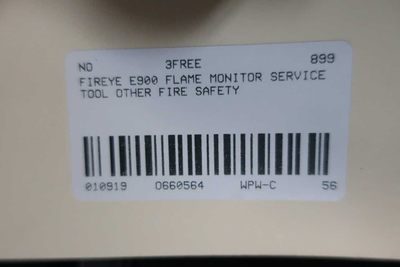 FIREYE E900 FLAME MONITOR SERVICE TOOL OTHER FIRE SAFETY - SAFETY EQUIPMENT