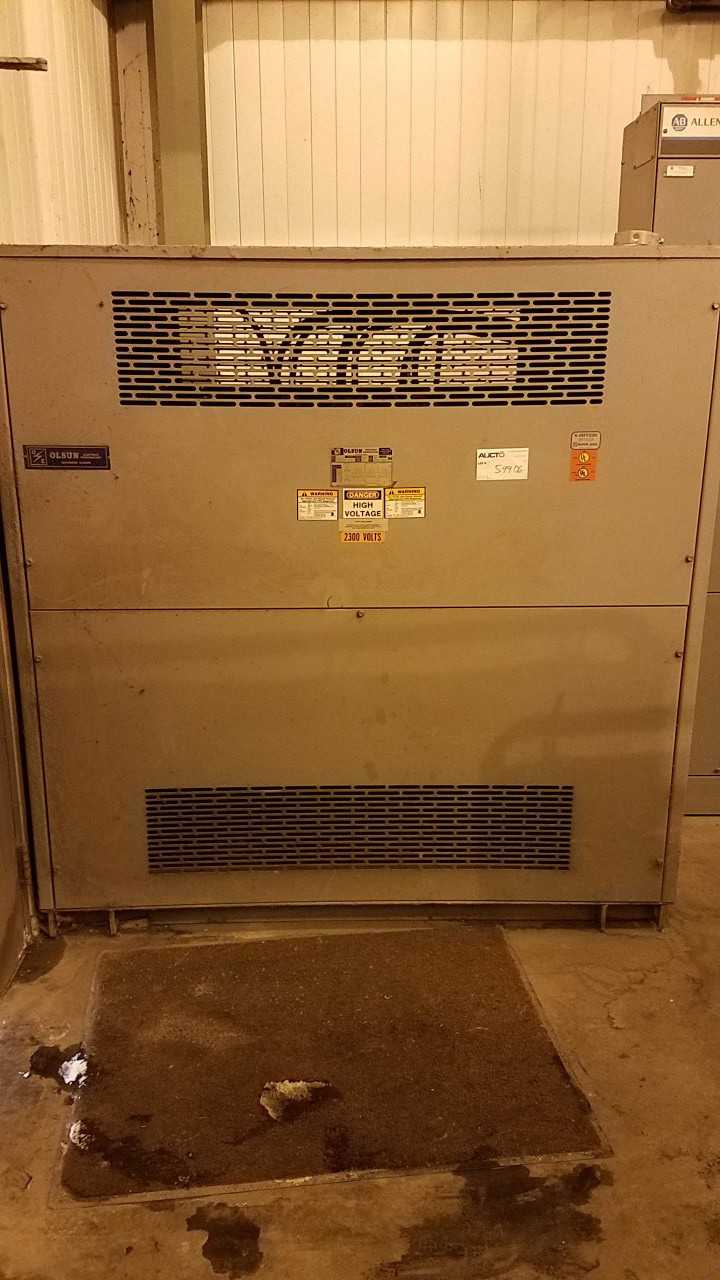 OLSUN 750KVA 2300V-AC 480V-AC DRY TYPE TRANSFORMER - CONTROL TRANSFORMERS OLSUN 750KVA 2300V-AC 480V-AC DRY TYPE TRANSFORMER - CONTROL TRANSFORMERS