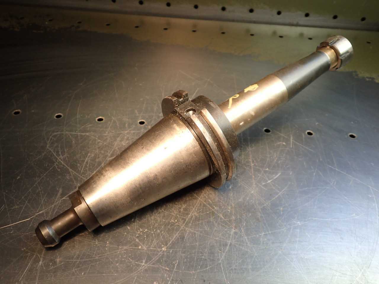 Lyndex C5037-0020 ER-20 Collet Chuck: 8" Projection CAT-50 Taper Shank - MACHINE TOOLING