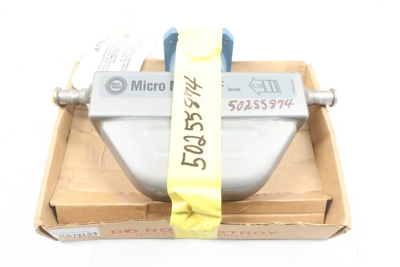 MICRO MOTION F025S121CRAUEZZZZ MASS FLOW SENSOR - INSTRUMENTATION MICRO MOTION F025S121CRAUEZZZZ MASS FLOW SENSOR - INSTRUMENTATION
