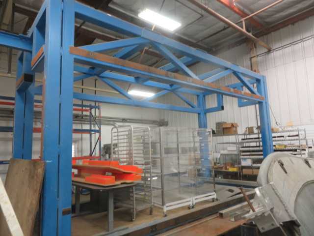 Layout Plate with Frame, 12' X 20' X 6' Thick Approx. - MISCELLANEOUS