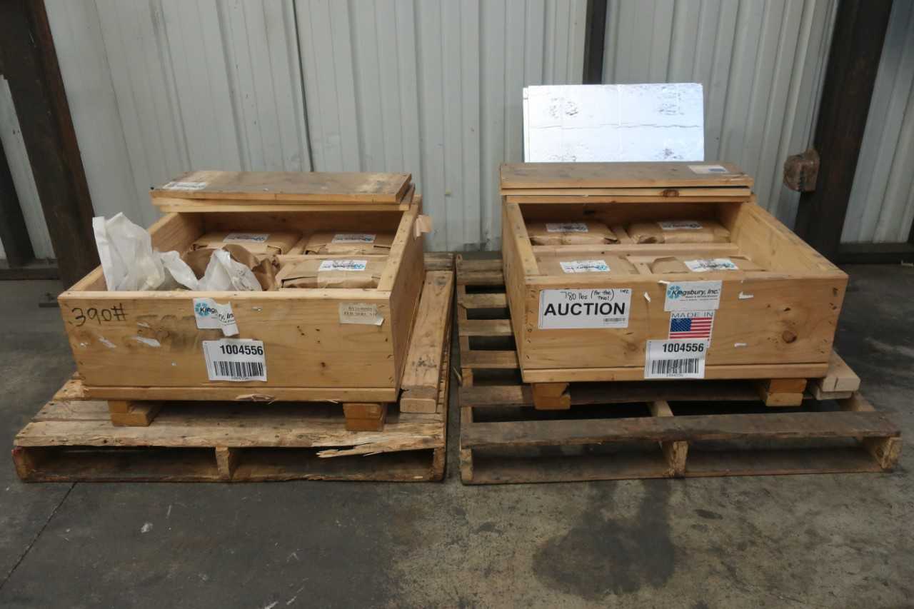 LOT OF 2 KINGSBURY SELF-ALIGNING EQUALIZING THRUST BEARINGS - BEARINGS