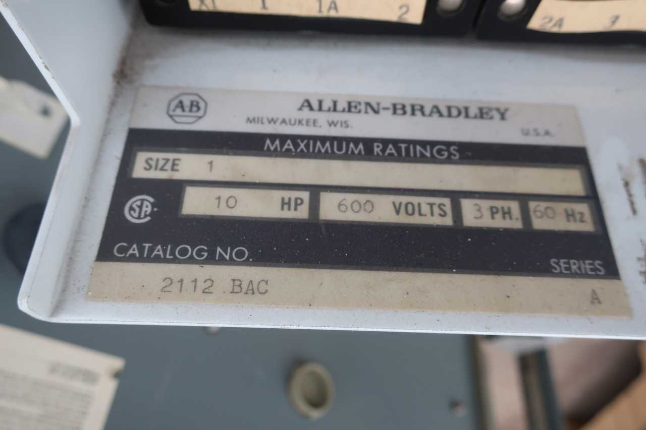 1 PALLET OF ASSORTED ALLEN BRADLEY MCC BUCKETS - MOTOR CONTROL CENTERS