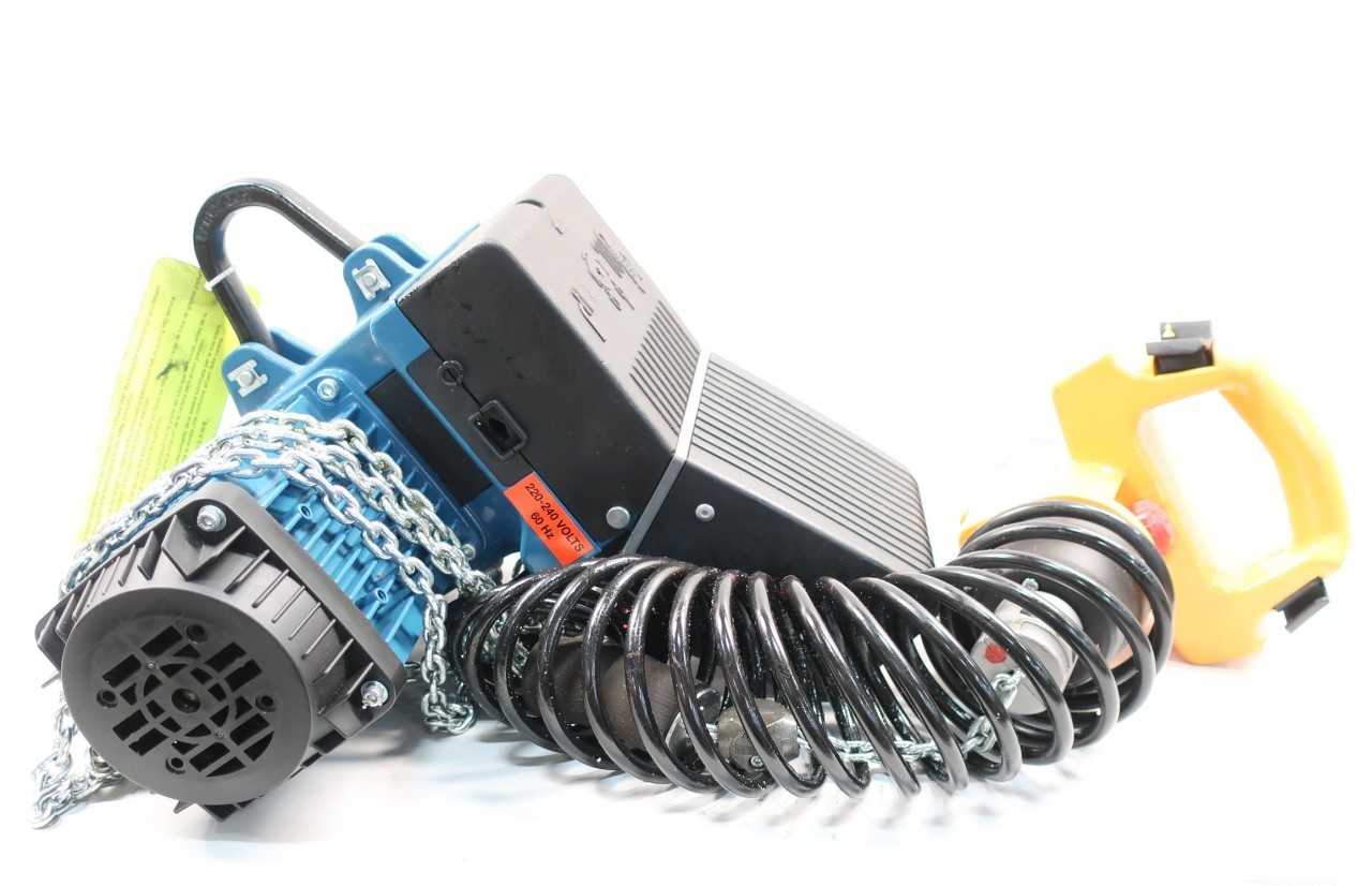 DEMAG DCM-PRO 2 125 9FT 275LB 220-240V-AC ELECTRIC HOIST - LIFTING EQUIPMENT