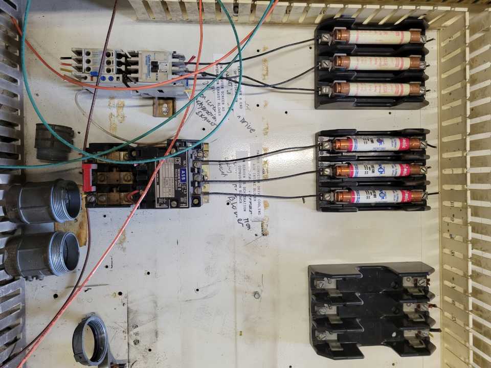 Custom Panel - Contactor, Starter, Transformer, Fuses - Includes 1 x 1771-P2 - CONTROL TRANSFORMERS