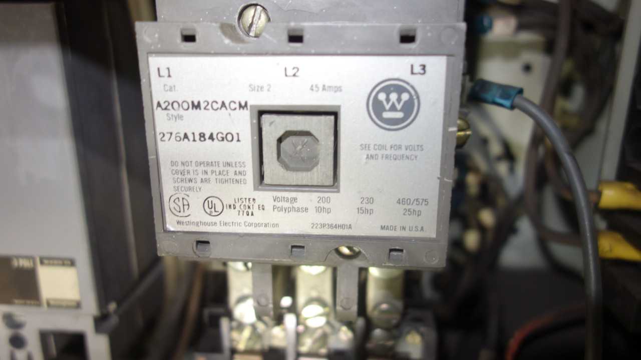 X4 VERTICAL SECTIONS OF WESTINGHOUSE MCC BUCKETS - MOTOR CONTROL CENTERS
