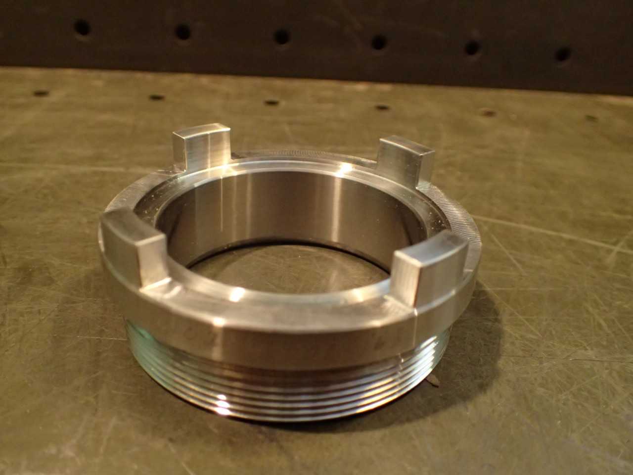 Masoneilan 80000 80K 2" Upper Seat Ring: 316 SS 010234-001-163 New Old Stock NOS - MACHINING ACCESSORIES & TOOLING