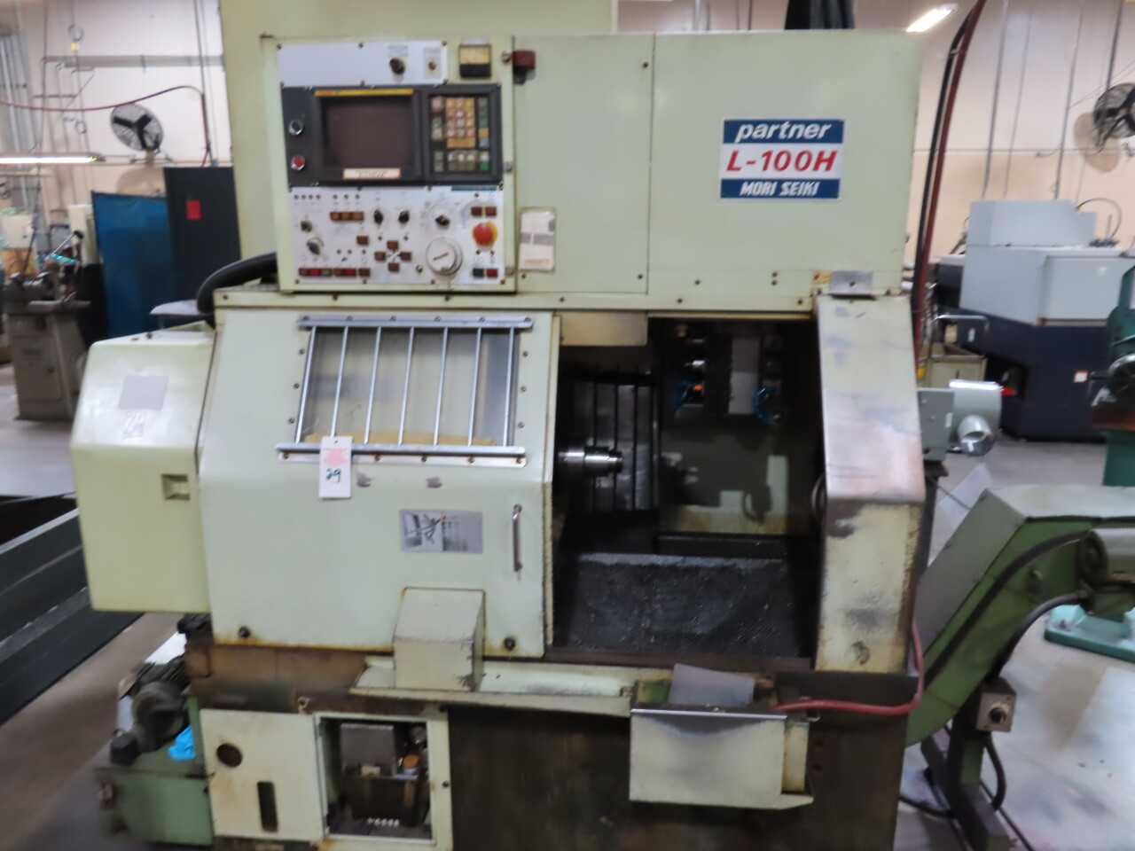 Mori Seiki Partner Model L-100H CNC Lathe with 6.5" Chuck - CNC LATHES