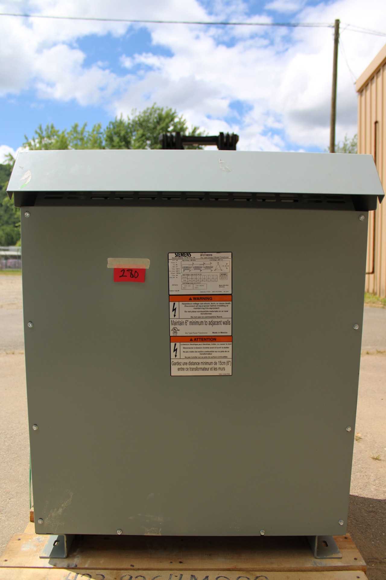 Siemens Dry Type Transformer - CONTROL TRANSFORMERS Siemens Dry Type Transformer - CONTROL TRANSFORMERS