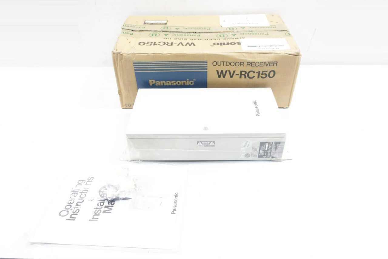 PANASONIC WV-RC150 OUTDOOR RECEIVER OTHER SAFETY EQUIPMENT - SAFETY EQUIPMENT PANASONIC WV-RC150 OUTDOOR RECEIVER OTHER SAFETY EQUIPMENT - SAFETY EQUIPMENT