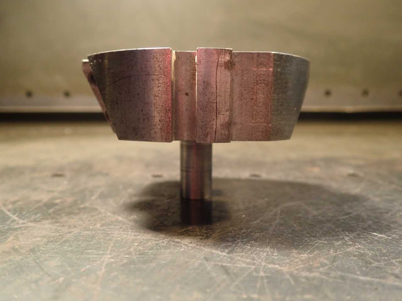 3-1/4" Face Mill Milling Cutter 1/2" Straight Shank 4-Groove 1/4" Tool Steel Bit - HOLEMAKING TOOLS