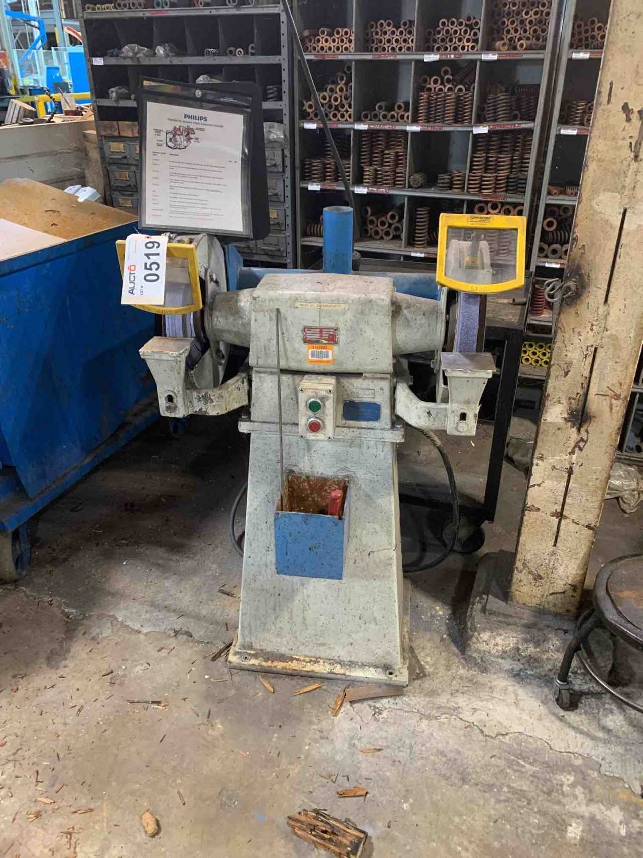 Rema DS3/350 Double Wheel Grinder 550v-ac 2.5HP - BENCH GRINDERS