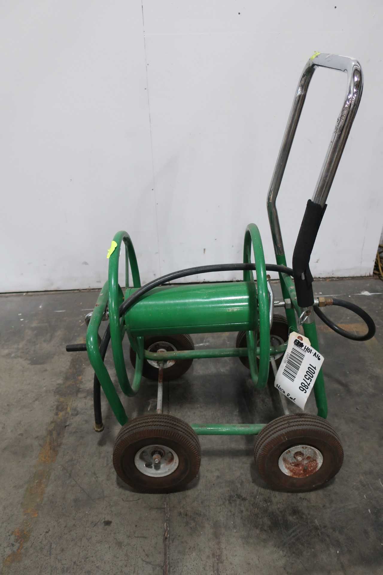 4 WHEELS HOSE REEL - HOSE