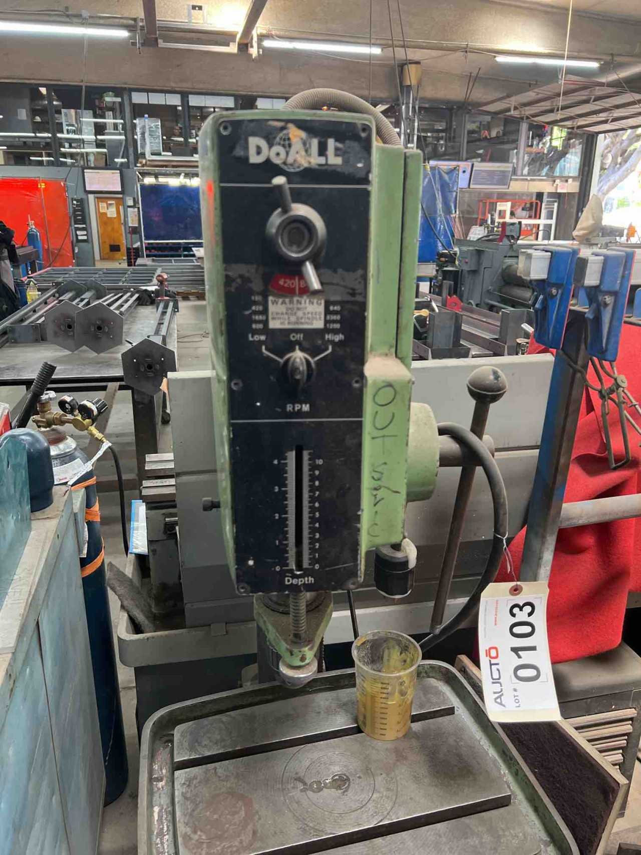 DoAll Dg-17  Floor Drill-press - UPRIGHT DRILL PRESSES