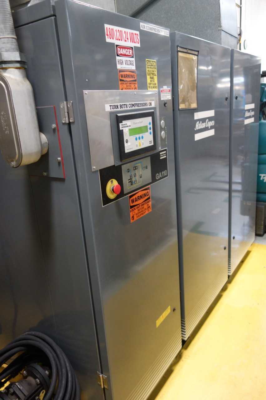 1994 Atlas Copco GA110-150 Rotary screw air compressor - AIR COMPRESSORS