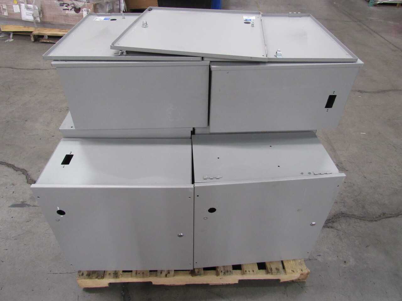 Pallet of 8x Used N1C242412LP Electrical Enclosures - ELECTRICAL ENCLOSURES