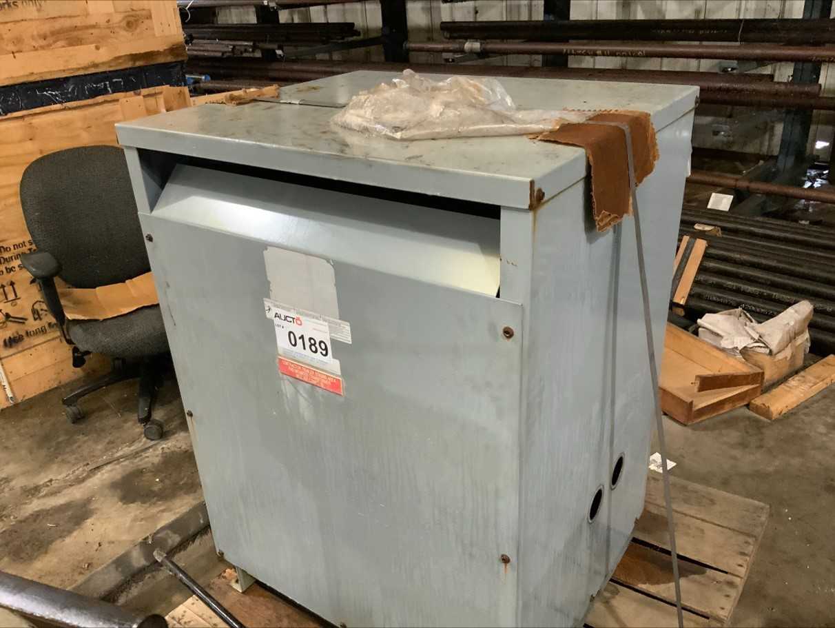 Square D Pad Mounted Transformer - CONTROL TRANSFORMERS