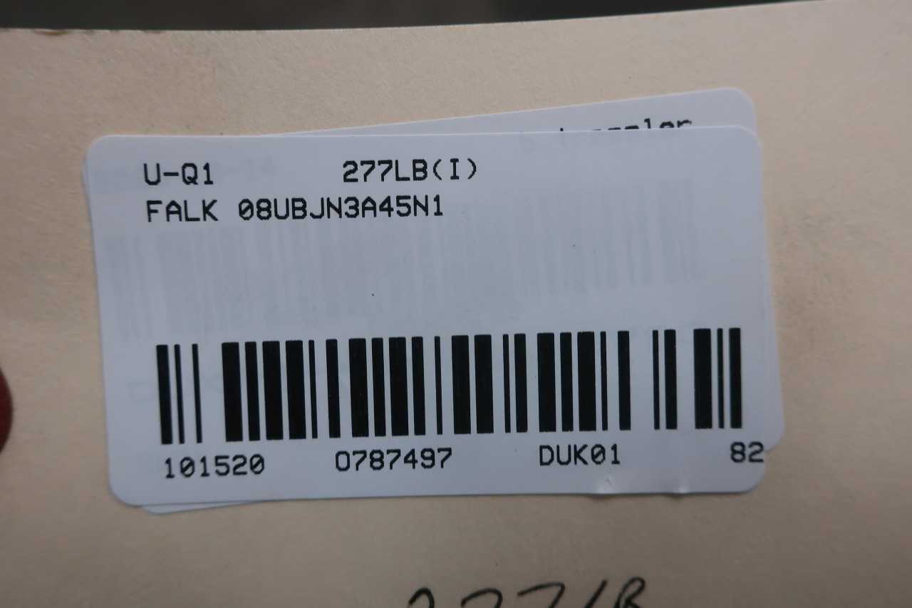 FALK 08UBJN3A45N1 RIGHT ANGLE GEAR REDUCER 15.66:1 - GEAR REDUCERS
