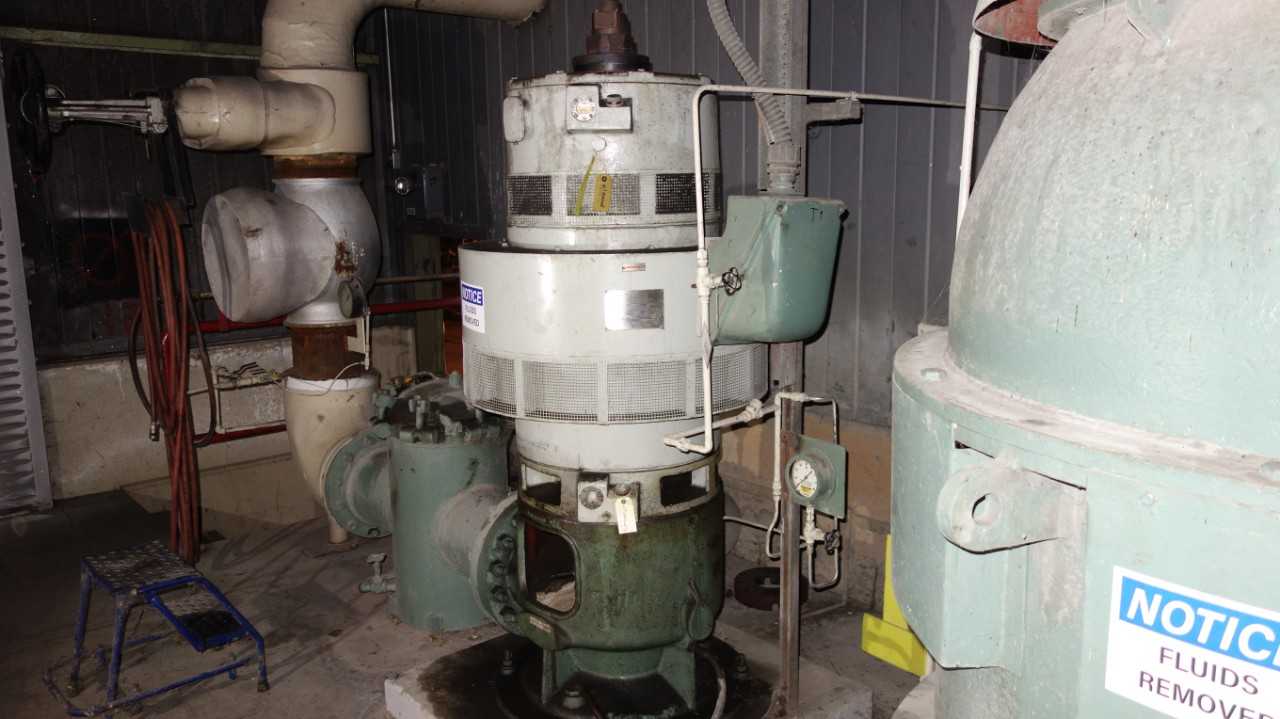 GENERAL ELECTRIC 350HP 2300V-AC VERTICAL CENTRIFUGAL PUMP MOTOR - ELECTRIC MOTORS