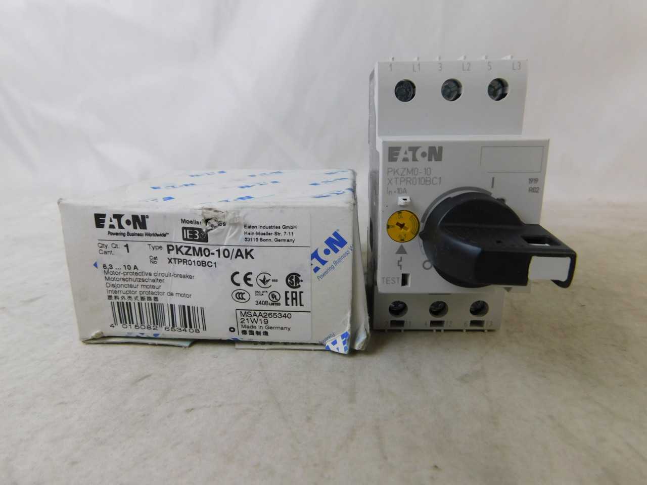 Quantity of 35x XTPR010BC1 MCP/Motor Circuit Protectors - ELECTRIC MOTORS Quantity of 35x XTPR010BC1 MCP/Motor Circuit Protectors - ELECTRIC MOTORS