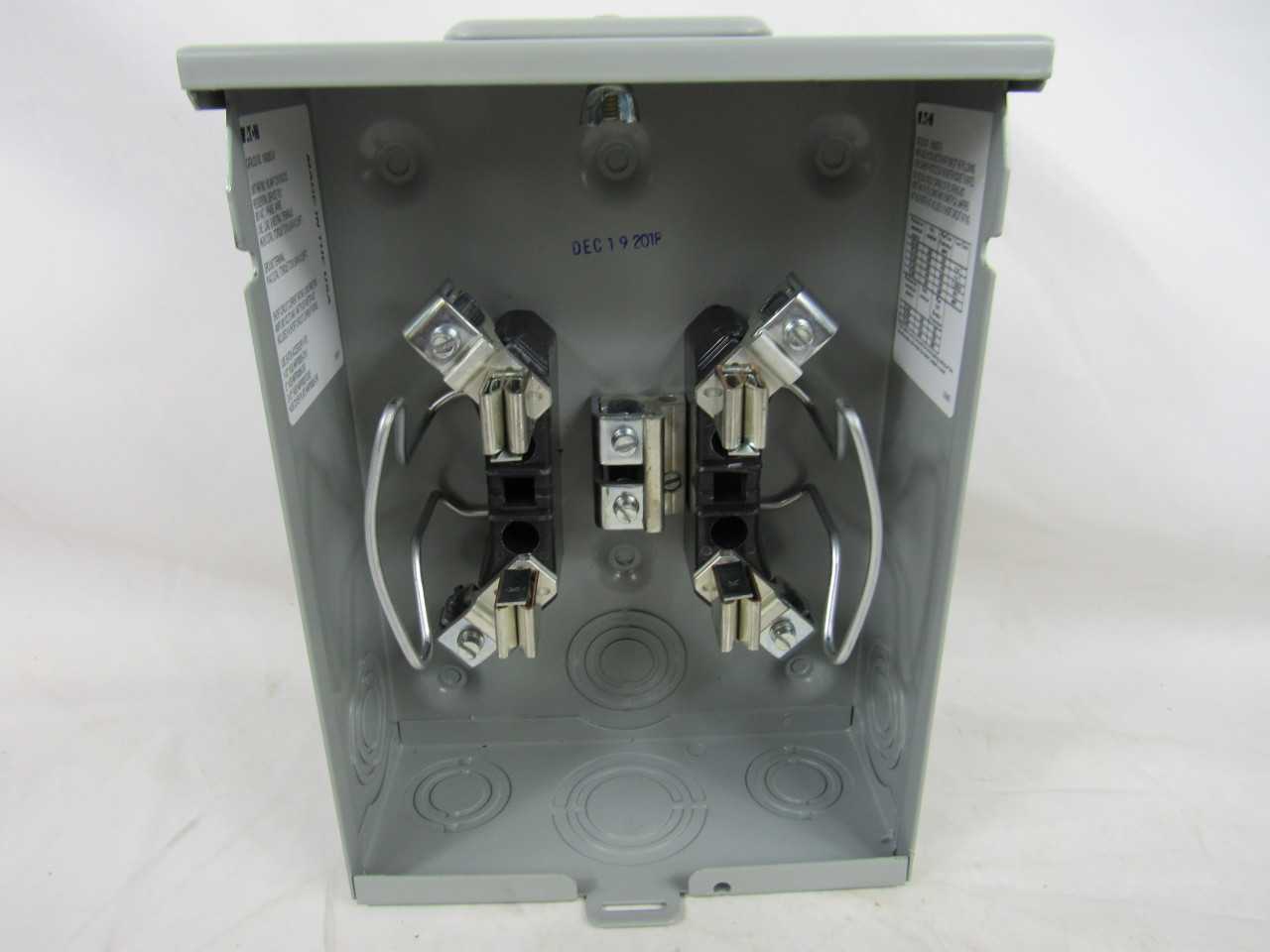 Quantity of 2x 1004326DCH Electrical Enclosure - ELECTRICAL COMPONENTS