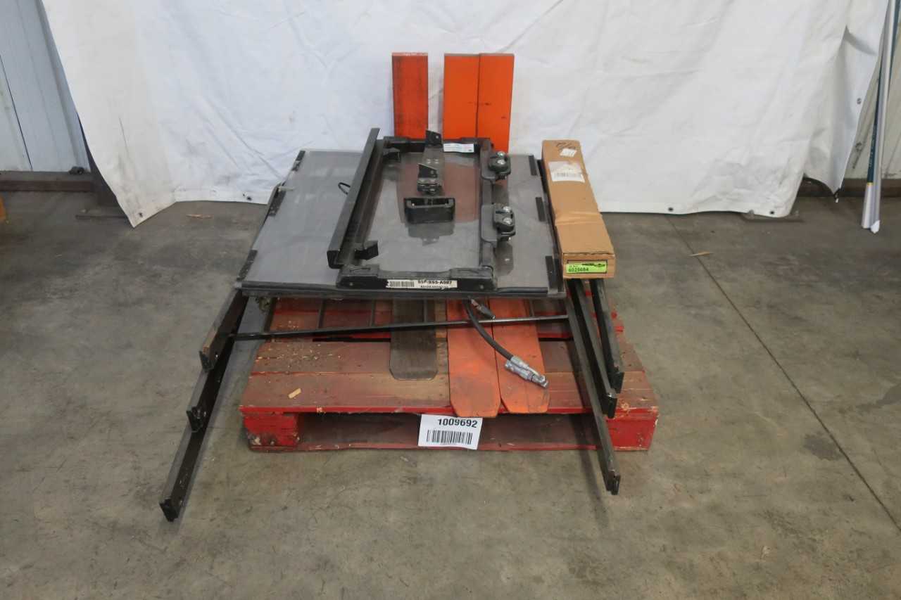 PALLET OF ASSORTED FORKLIFT PARTS AND ACCESSORIES - FORKLIFTS