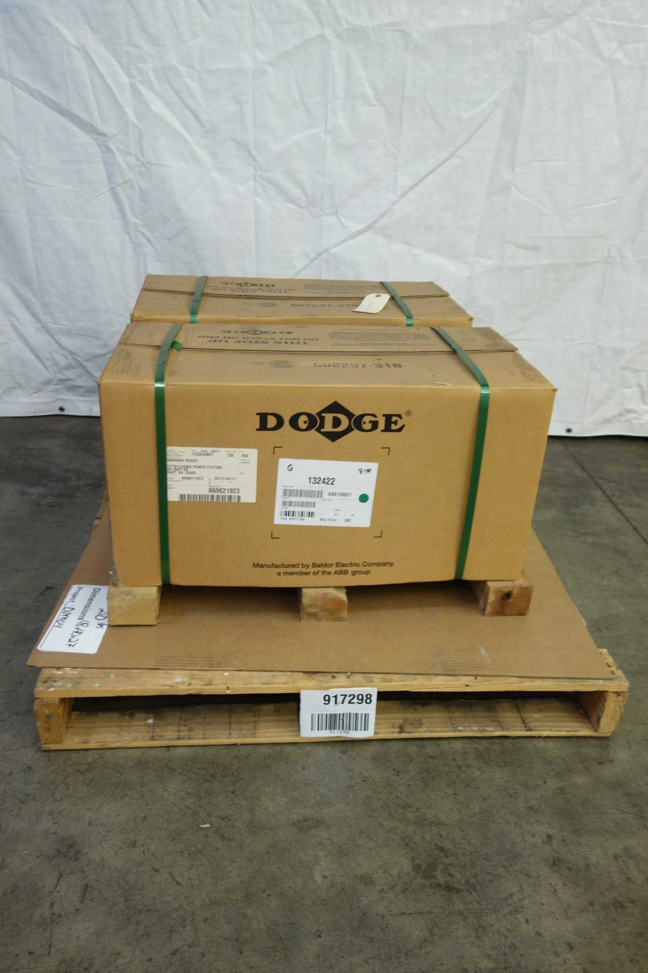 LOT OF 2 DODGE 4-7/16 SLV RTL LINER ASSEMBLIES - BEARINGS