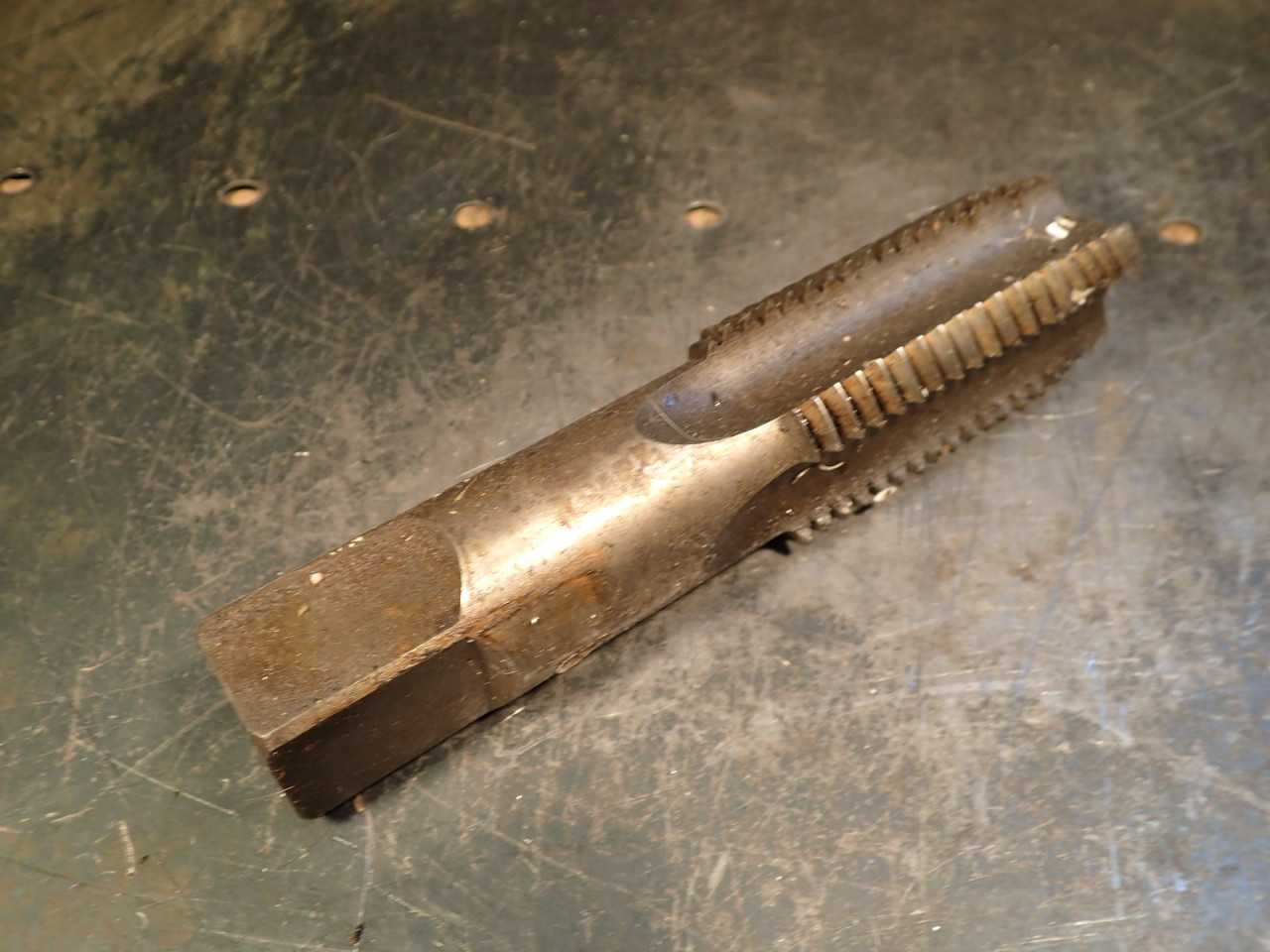 Hanson Whitney 1-1/2" -6 NC UNC HSS Hand Thread Tap: 4-Flute, GH-4, USA Made - END MILLS