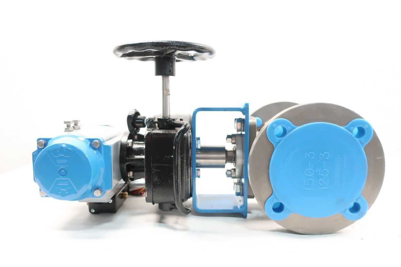 JAMESBURY 7150313600TTT2 PNEUMATIC VPVL250DABD FLANGED 3IN CONTROL VALVE - CONTROL VALVE