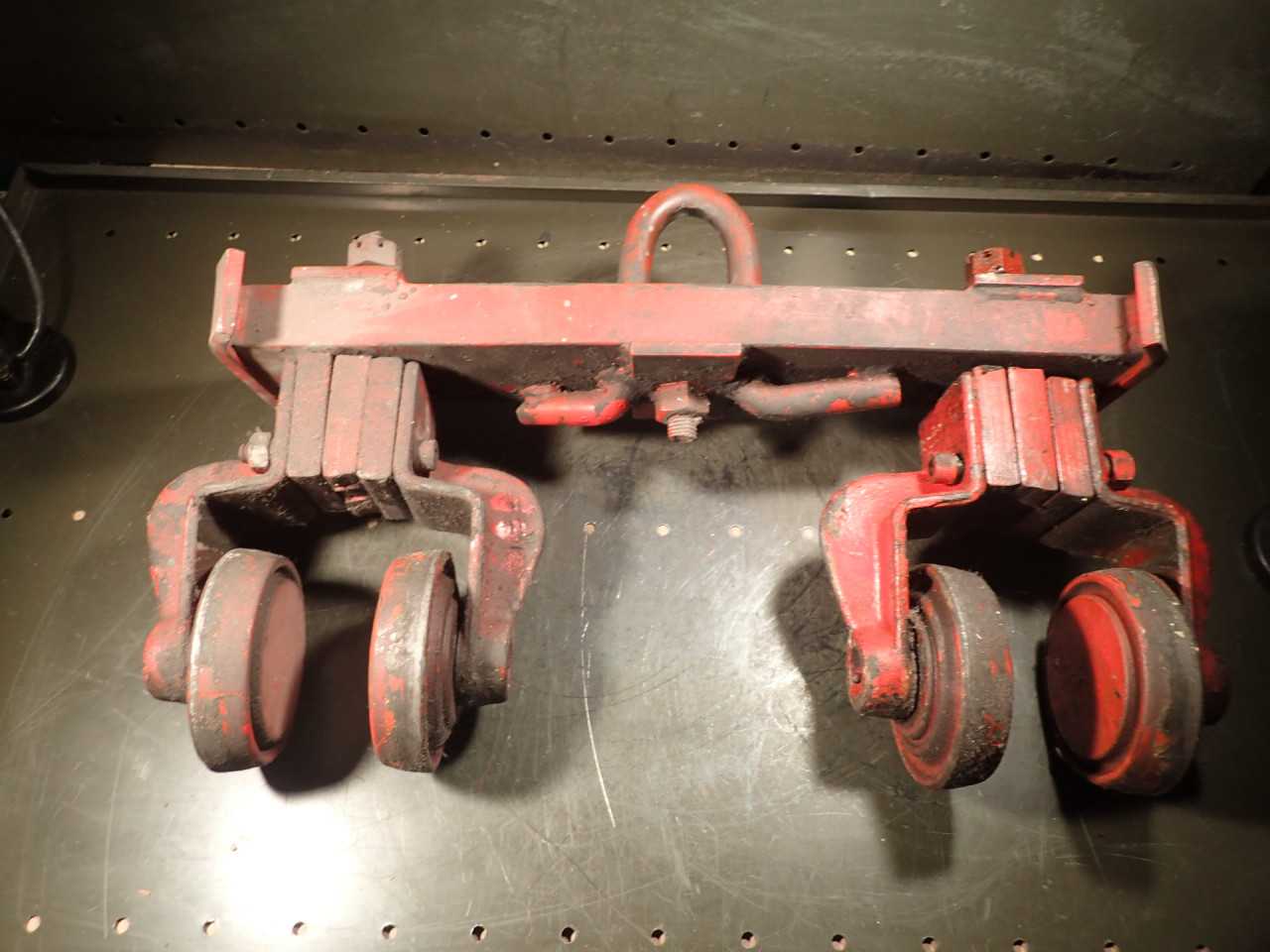 Heavy Duty 4" I-Beam Crane Hoist Spanner Trolley: 16-1/2" Center to Center - LIFTING EQUIPMENT
