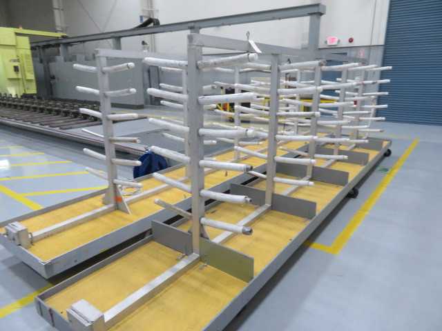 Aluminum Parts Storage Rack on Wheels - MISCELLANEOUS