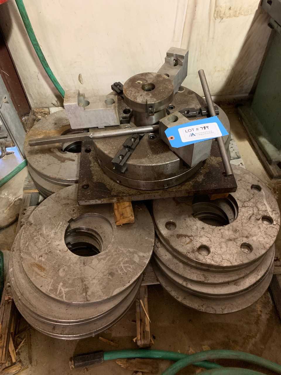 6 Jaw manual Chuck w/ Plates - ELECTRIC POWER TOOLS